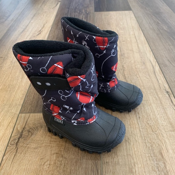 Tundra Shoes Teddy Round Toe Football Winter Snow Boots Poshmark